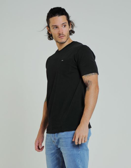 レッド ディーゼル ベーシック ブレット ポケット T シャツ ブラック