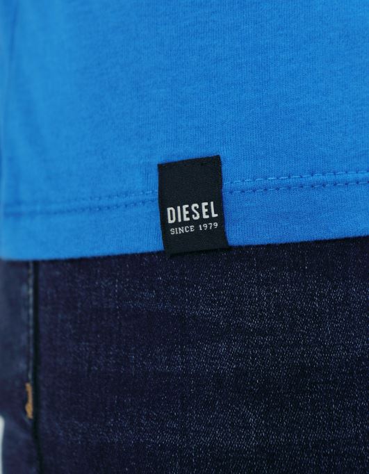 ディーゼル ベーシック スコット Vネック プリンス ブルー カーキ