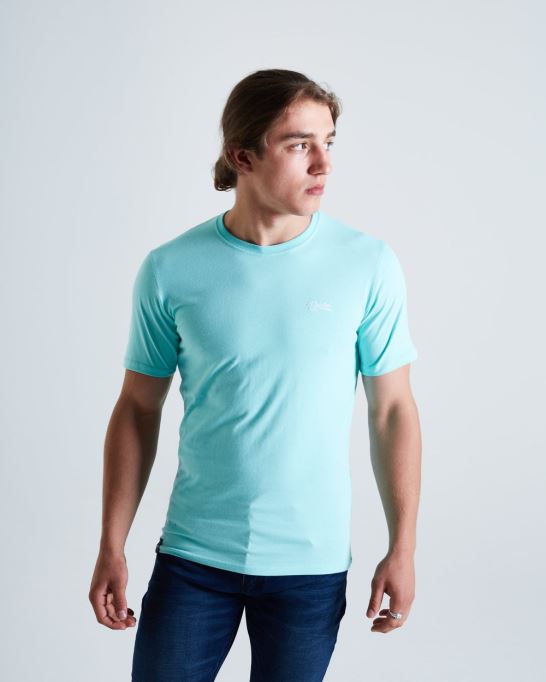 オレンジ ディーゼル ベーシック スコット オーネック オーシャン ウェーブ