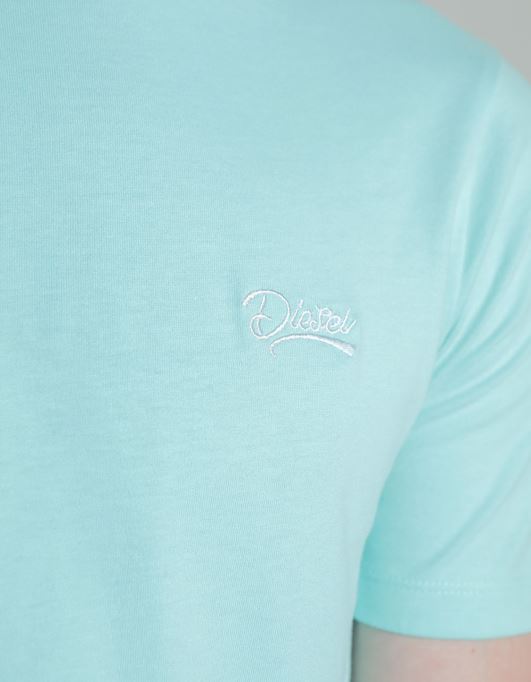 オレンジ ディーゼル ベーシック スコット オーネック オーシャン ウェーブ