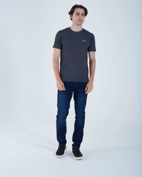 ディーゼルベーシック マットオーネック ブラックピンク