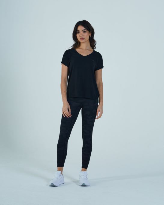 ディーゼルレイクtシャツブラックピンク