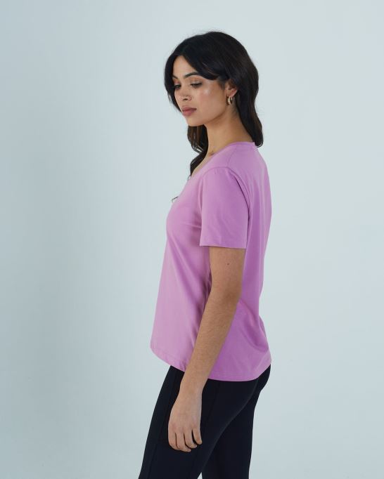 ヴァイオレットレイク Tシャツ パープルオーキッド ディーゼル