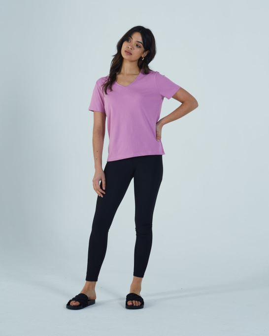 ヴァイオレットレイク Tシャツ パープルオーキッド ディーゼル