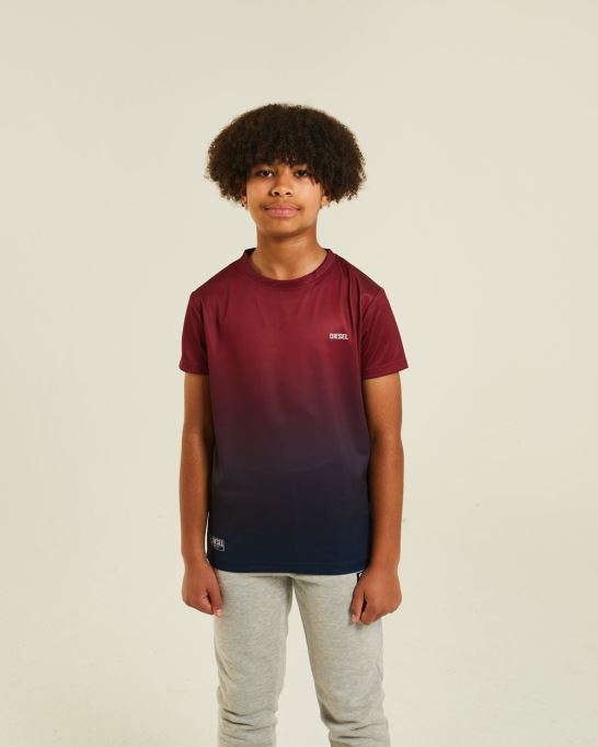 ジーゼル マイルズ ティーレッド/ネイビー