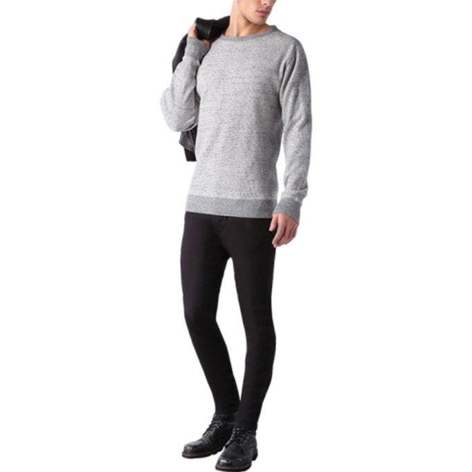 エスラスト メンズ スウェット クルーネック 長袖 カジュアル プルオーバー ジャンパー ディーゼル