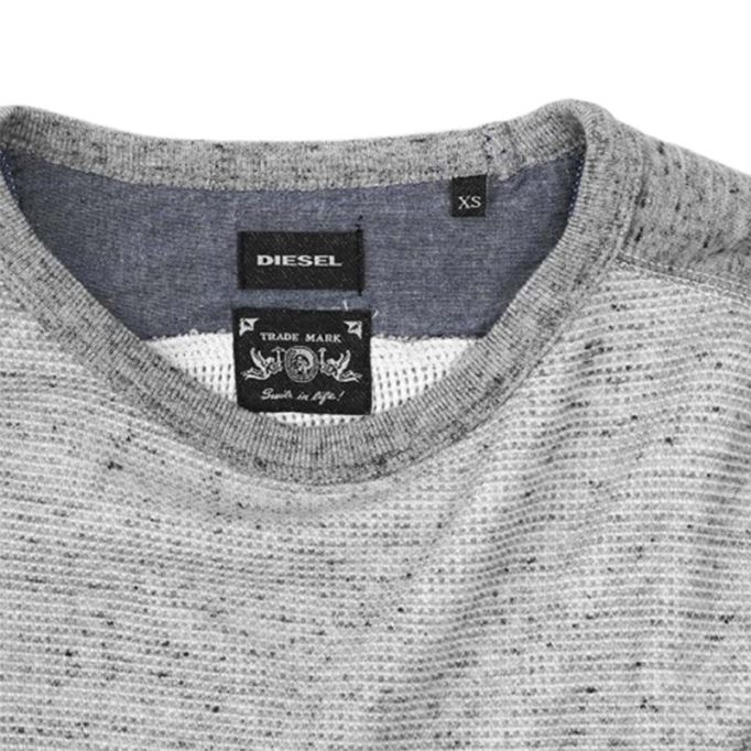 エスラスト メンズ スウェット クルーネック 長袖 カジュアル プルオーバー ジャンパー ディーゼル