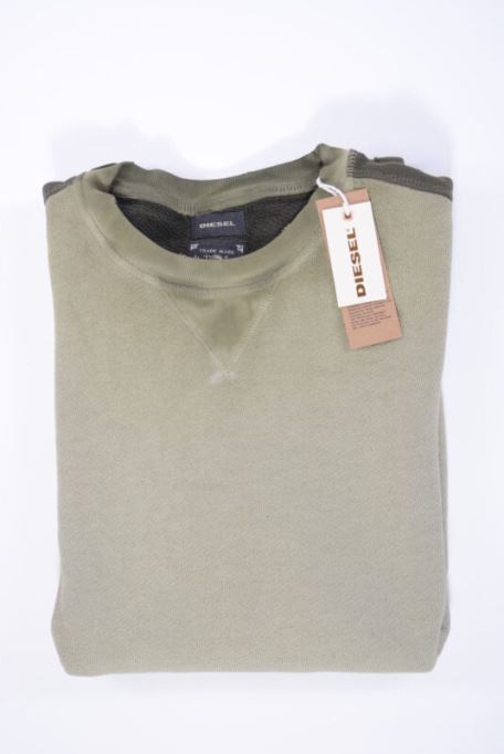 ディーゼル S D スウェット メンズ スウェットシャツ クルーネック 長袖 冬 プルオーバー ジャンパー