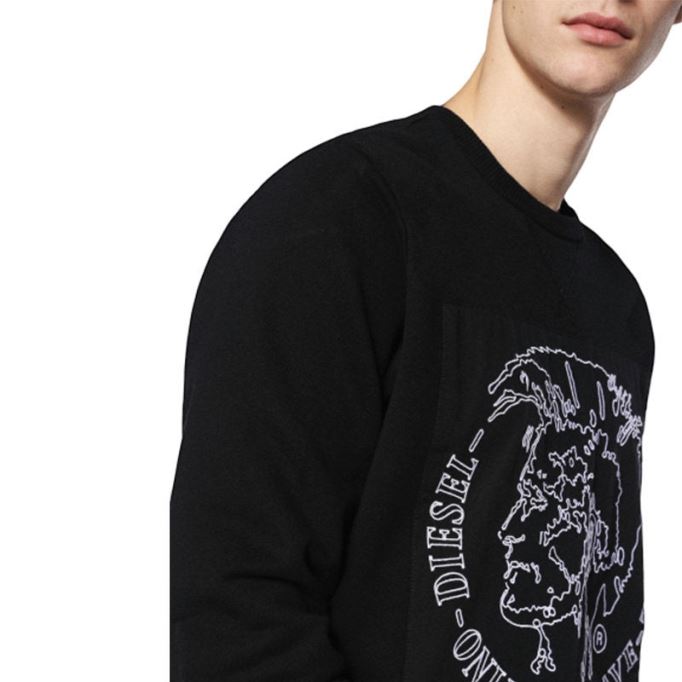 S Samuel Felpa 900 メンズ スウェットシャツ クルーネック 長袖 プルオーバー ジャンパー ディーゼル