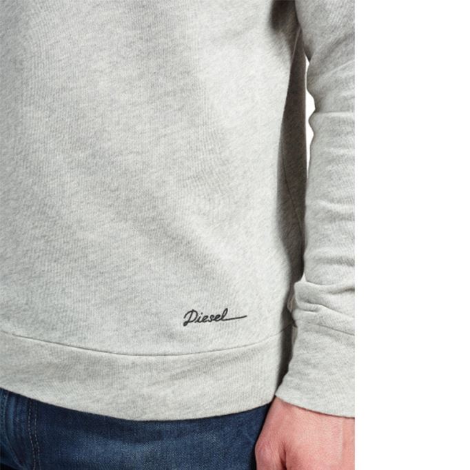 ディーゼル コンプトン メンズ スウェットシャツ クルーネック 長袖 カジュアル プルオーバー ジャンパー
