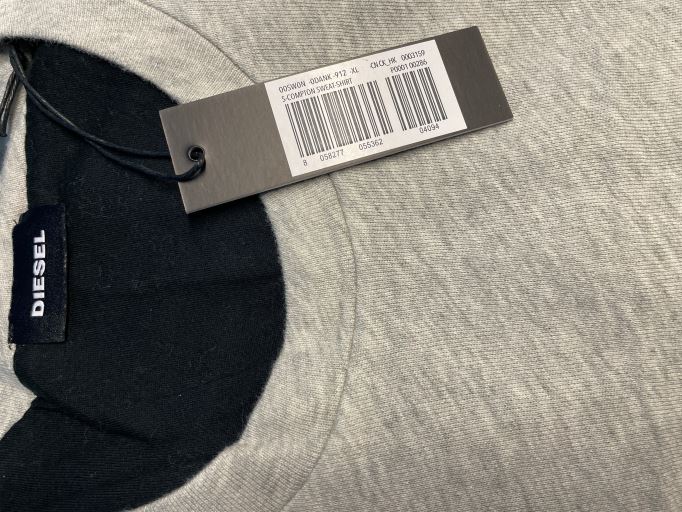 ディーゼル コンプトン メンズ スウェットシャツ クルーネック 長袖 カジュアル プルオーバー ジャンパー