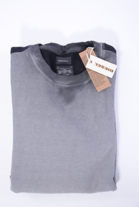 ディーゼル S-d スウェット メンズ トレーナー クルーネック 長袖 カジュアル プルオーバー ジャンパー