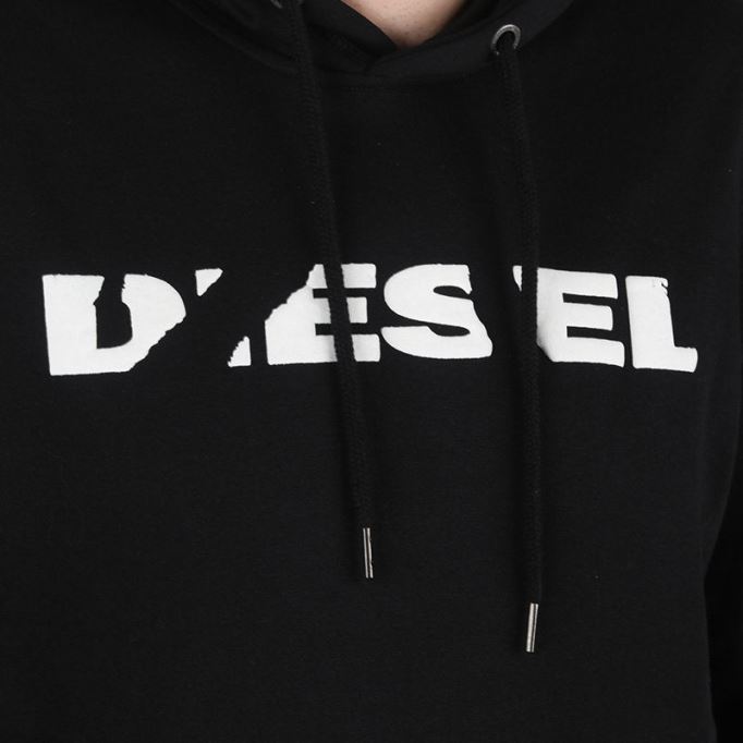 S Agnes Bro メンズ スウェットパーカー カジュアルフード トップスウェットシャツ プルオーバー付きパーカー ディーゼル ブラック/ダークグレー/ネイビー/ブラック/グレー