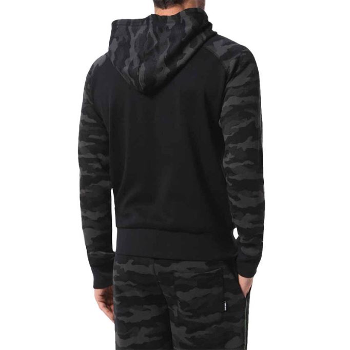 ディーゼル ブライアンツ メンズ パーカー ラウンジウェア フルジップ カジュアル スウェットシャツ フード スポーツ