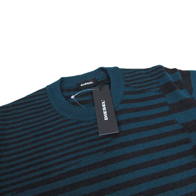 K Stakx Nopatch メンズ スウェットシャツ コットン クルーネック プルオーバー ジャンパー ディーゼル