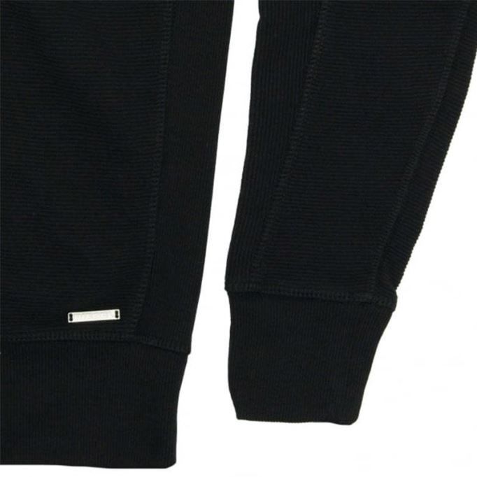 S Tad メンズ プルオーバー リブパーカー スウェットシャツ カジュアル 長袖 生き抜く ディーゼル