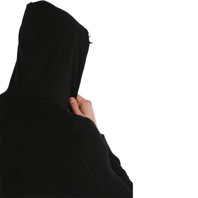 S Tad メンズ プルオーバー リブパーカー スウェットシャツ カジュアル 長袖 生き抜く ディーゼル