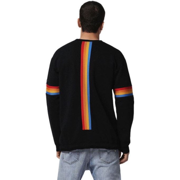 ディーゼル S ゲイル フェルパ メンズ スウェットシャツ プルオン カジュアル クルーネック 長袖 ジャンパー