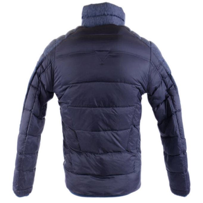 W モード メンズ パファー ジャケット ブラック サイズ S キルティング パッド入り 冬 アウターコート ディーゼル