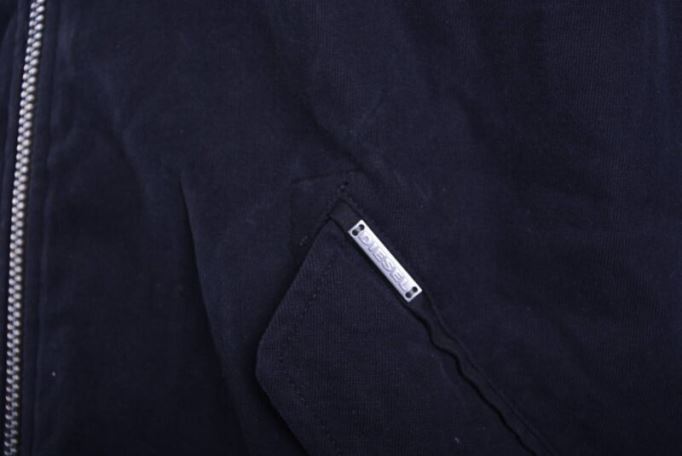 ディーゼル S Uba メンズ ボンバー ジャケット ジップ付き コットン 冬 アウター カジュアル コート