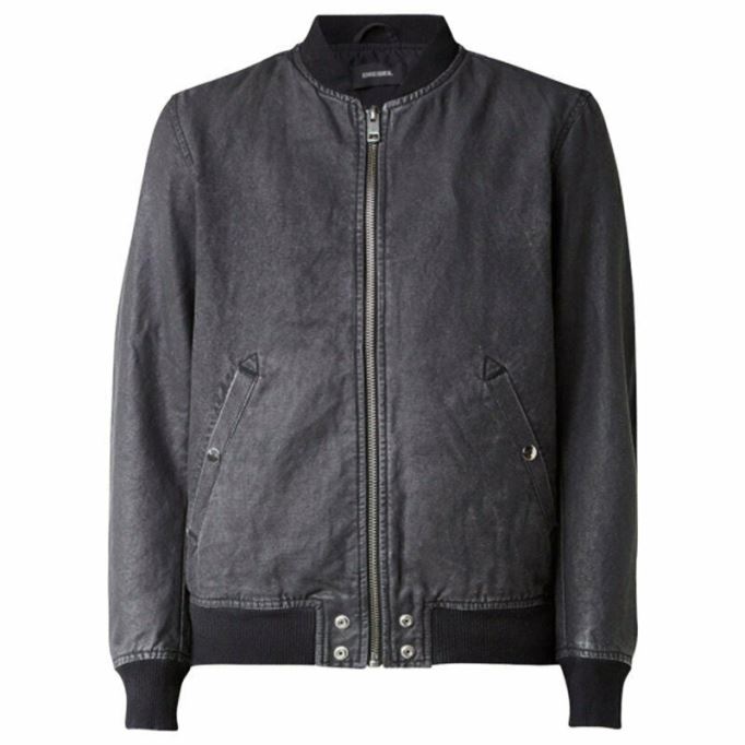 J Holz 0caok メンズ デニム ボンバージャケット カジュアル ヴィンテージ スリムフィット コート ディーゼル