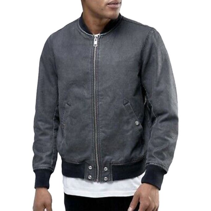 J Holz 0caok メンズ デニム ボンバージャケット カジュアル ヴィンテージ スリムフィット コート ディーゼル