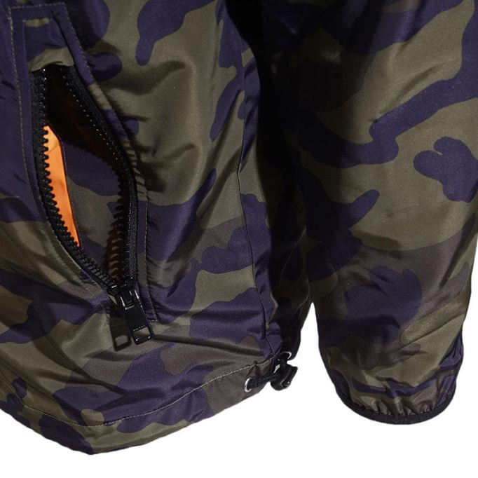 ディーゼル ジャアコースマティック メンズ ジャケット 防水 軽量 フード付き カモフラージュ ジャケット