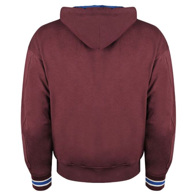 ディーゼル S ボーン メンズ パーカー ジャケット リバーシブル カジュアル リブ カフス バーシティ ジャケット