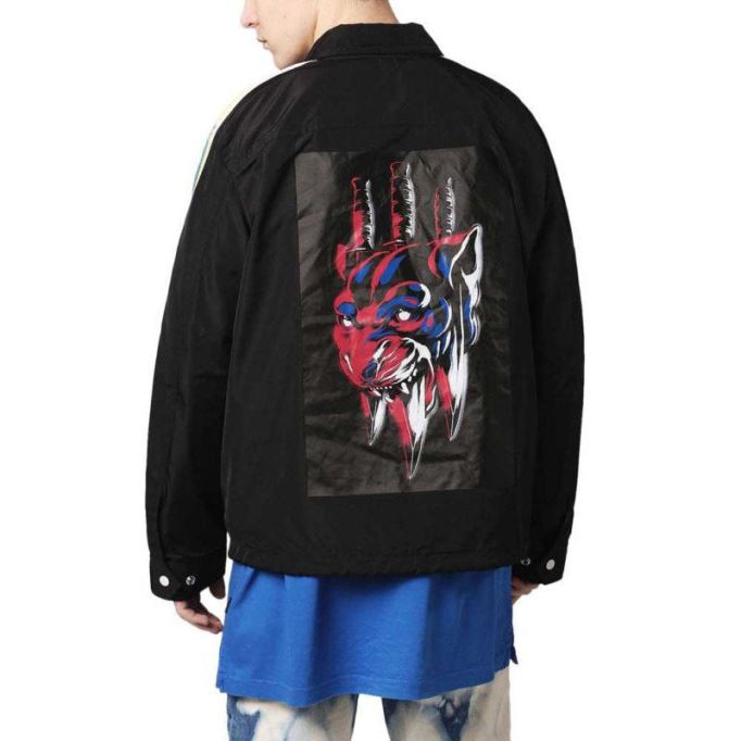 J Ribplaza メンズ ジャケット 冬 アウター カジュアル 防水コート レギュラー ジップ ディーゼル