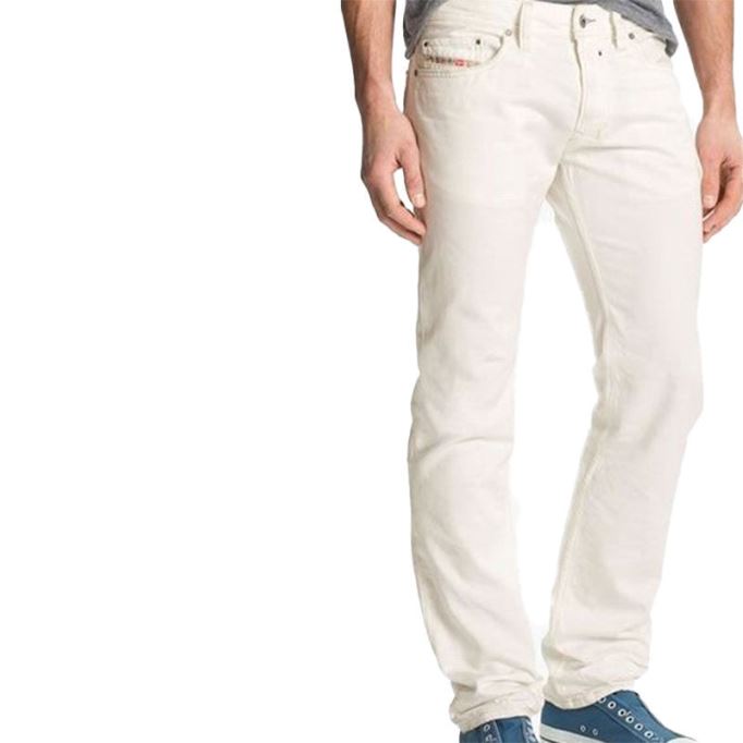 サファド メンズ デニム ジーンズ コットン スリム ストレート フィット カジュアル パンツ トラウザー ディーゼル