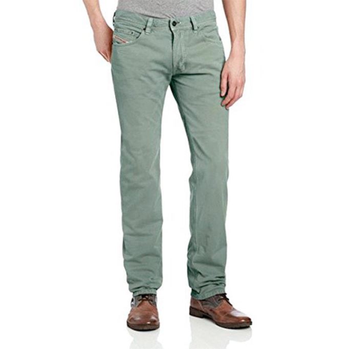 ディーゼル サファード 0810w メンズ デニム ジーンズ レギュラー スリム カジュアル ストレート コットン パンツ