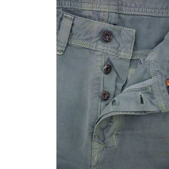 ディーゼル サファード 0810w メンズ デニム ジーンズ レギュラー スリム カジュアル ストレート コットン パンツ