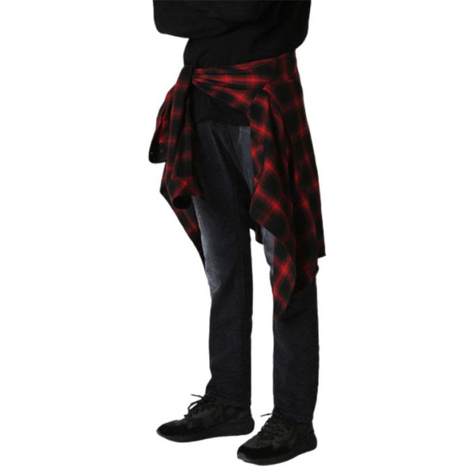 Akee ストレッチ 0683q メンズ デニム ジーンズ レギュラー スリム テーパード カジュアル パンツ ディーゼル