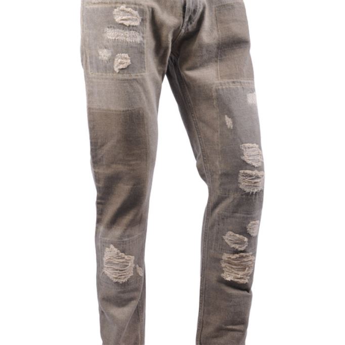 ブラックゴールド Type-2813b Bg8u8 メンズ デニム ジーンズ リップド レギュラー スリム ディーゼル