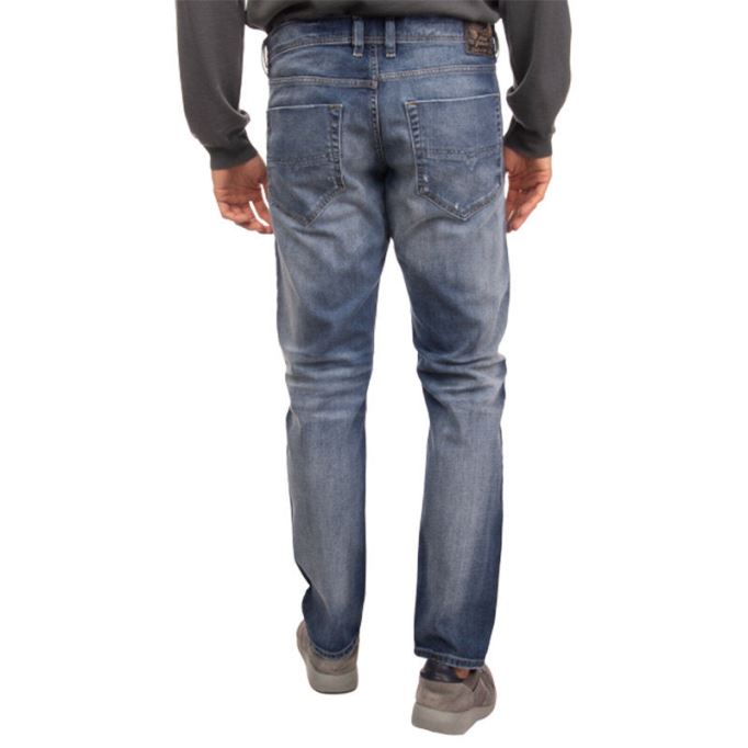 ディーゼル テッパー R248d メンズ デニム ジーンズ スリムフィット ストレッチ キャロット ディストレスト パンツ
