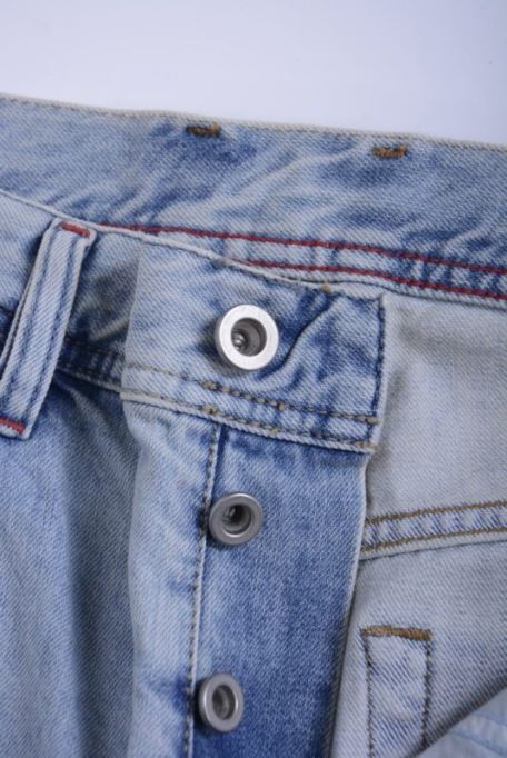 Dagh 084sx メンズ デニム ジーンズ レギュラーフィット ストレート コットン ライトデニム ブルーディーゼル