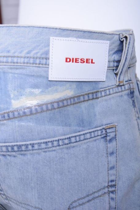 Dagh 084sx メンズ デニム ジーンズ レギュラーフィット ストレート コットン ライトデニム ブルーディーゼル