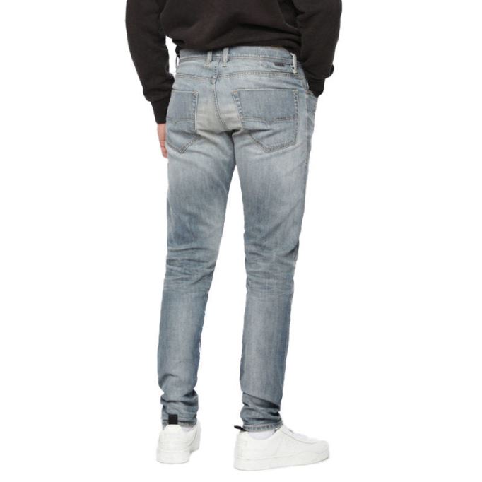 Tepphar 084uk メンズ デニム カジュアル リヨセル ジーンズ ストレッチ スリムフィット キャロット ディーゼル