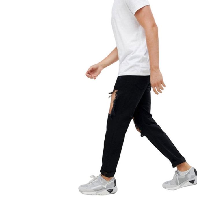 ディーゼル マーキー 084wr メンズ デニム リップド ジーンズ スリム スキニー フィット トラウザー カジュアル パンツ