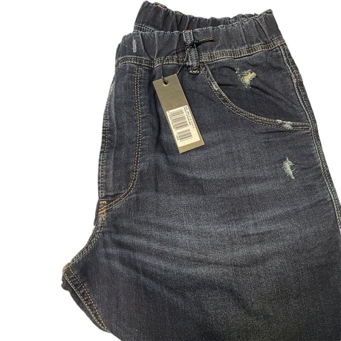 Krooley Ne 0699w メンズ デニム スウェット ジョギング ジーンズ レギュラー フィット テーパード フェード ディーゼル