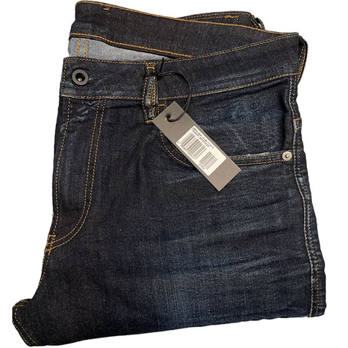 Thommer 081at メンズ デニム カジュアル フェード ジーンズ ストレッチ コットン ジップ スリムフィット ディーゼル