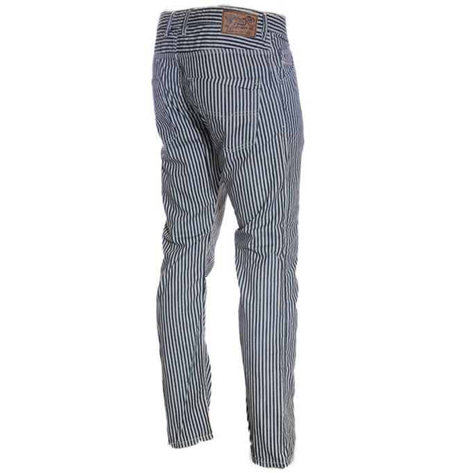 ディーゼル クルーリー メンズ ジーンズ デニム コットン スリム キャロット フィット カジュアル パンツ トラウザー