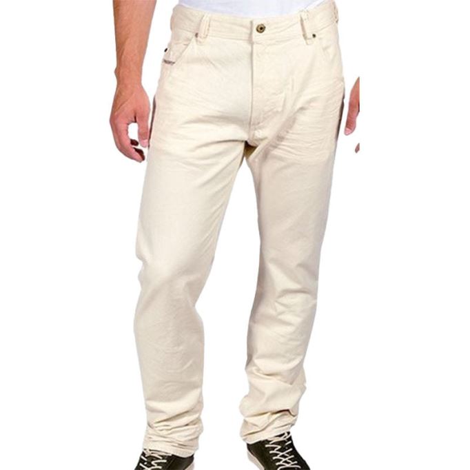 ディーゼル クルーリー メンズ ジーンズ デニム コットン スリム キャロット フィット カジュアル パンツ トラウザー