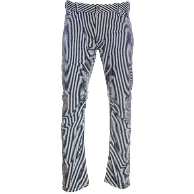 ディーゼル クルーリー メンズ ジーンズ デニム コットン スリム キャロット フィット カジュアル パンツ トラウザー