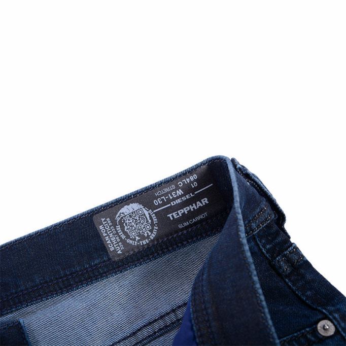 Tepphar 084lc メンズ デニム ジーンズ リヨセル ストレッチ スリムフィット キャロット ストレッチ ディーゼル