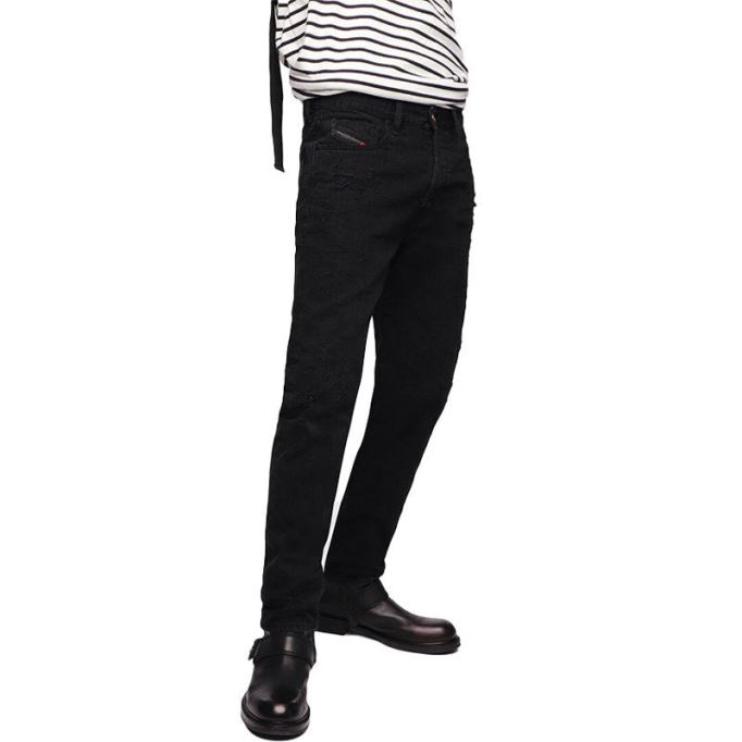 Mharky 088ad メンズ ジーンズ デニム スリム スキニー フィット トラウザーズ カジュアル パンツ ディーゼル