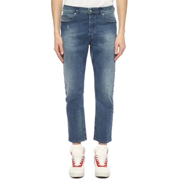 ディーゼル Jifer 084nv メンズ デニム ジーンズ カジュアル ストレッチ レギュラー スリム テーパード トラウザーズ