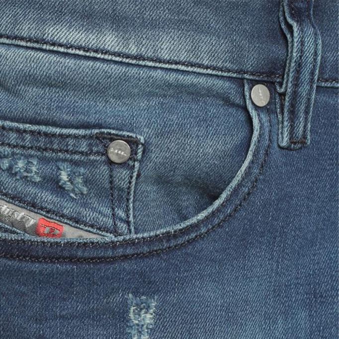 ディーゼル Jifer 084nv メンズ デニム ジーンズ カジュアル ストレッチ レギュラー スリム テーパード トラウザーズ