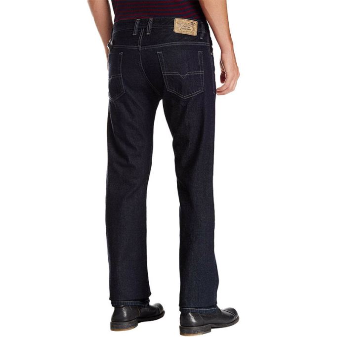 バイカー 0rz29 メンズ デニム ジーンズ レギュラー ストレートフィット コットン カジュアル パンツ ディーゼル