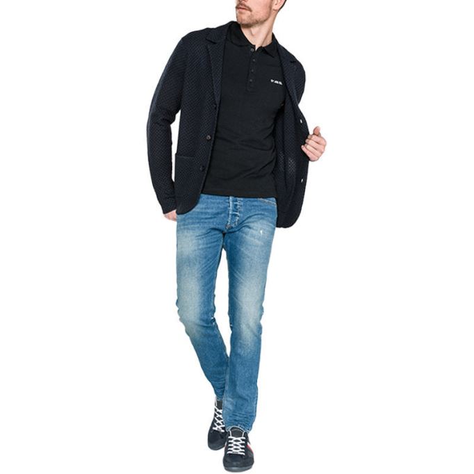 ディーゼル テッパー 089aw メンズ ジーンズ デニム スリム キャロット フィット コットン ストレッチ カジュアル パンツ